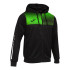 Veste Football Joma homme de Hooded Eco Supernova /children black Fluor green