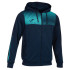 Veste Football Joma homme de Hooded Eco Supernova /children's navy Turquoise Fluorine