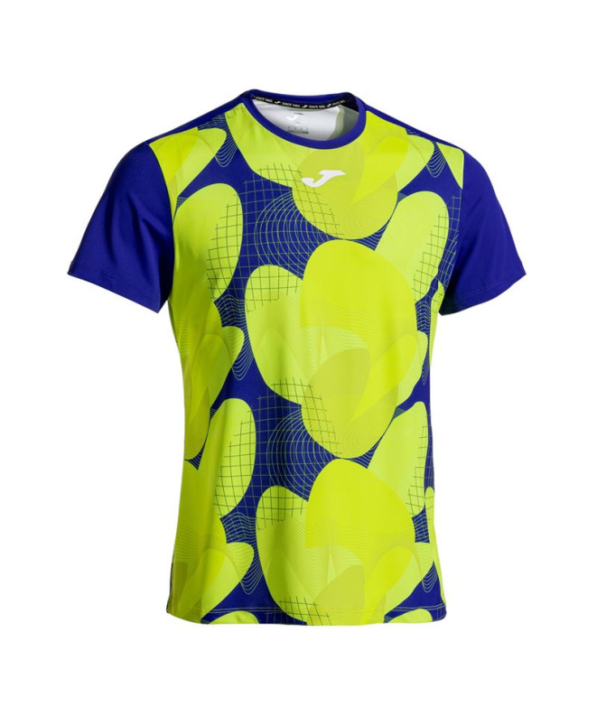 T-shirt Football Joma homme de Challenge Blue