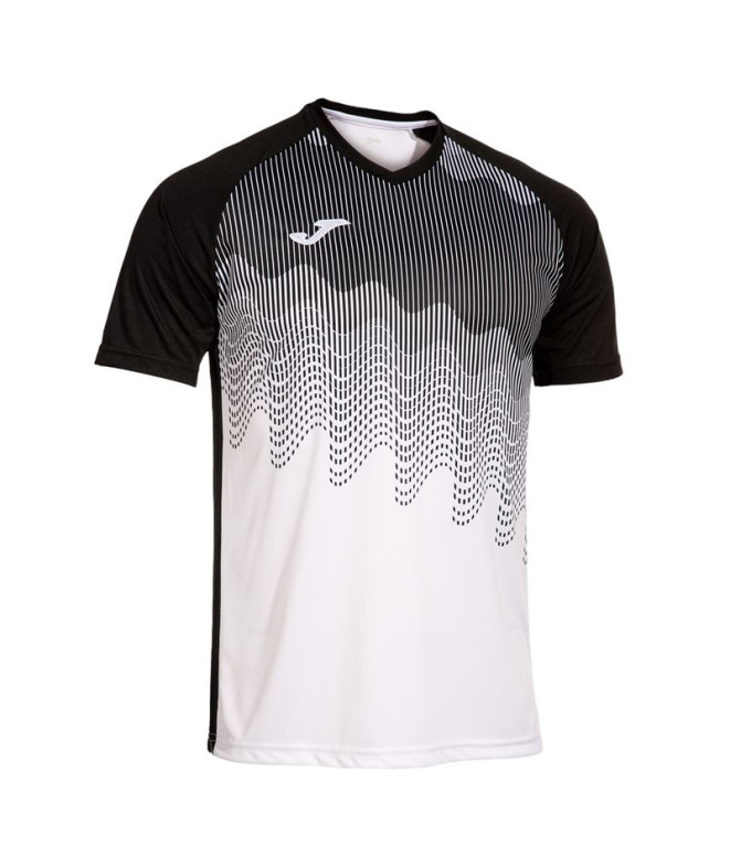 T-shirt Football Joma homme de Tiger Vi Blanc...