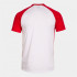 T-shirt Football Joma homme de Tiger Vi Blanc Rouge Blanc Rouge Blanc Rouge