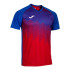 T-shirt Football Joma homme par Tiger Vi Red Royal Red Royal Red Royal