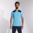 T-shirt Football Joma HommeEnfant de Toledo / Turquoise Fluorine Marine