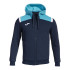 Veste Football Joma HommeEnfant de Toledo Hooded / Turquoise Fluor Turquoise