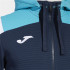 Veste Football Joma HommeEnfant de Toledo Hooded / Turquoise Fluor Turquoise