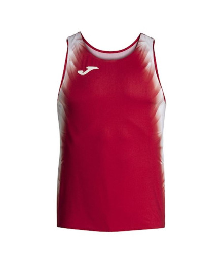 T-shirt Running Joma Homme par Elite XI Braces Rouge Blanc