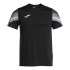 T-shirt Running Joma Homme de Elite XI Short Sleeve Noir Anthracite