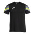 T-shirt Running Joma Homme de Elite XI Short Sleeve Black Fluor Yellow
