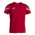 T-shirt Running Joma Homme de Elite XI Short Sleeve Rouge Blanc