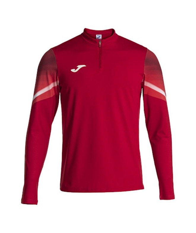 Sweat Running Joma Homme de Elite XI Blanc Rouge