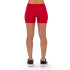 Bermuda Football Joma Femme Chauffage en Lycra Rouge