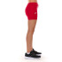 Bermuda Football Joma Femme Chauffage en Lycra Rouge