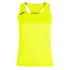 T-shirt Running Joma Femme Fille de Siena II Bretelles / Jaune fluo
