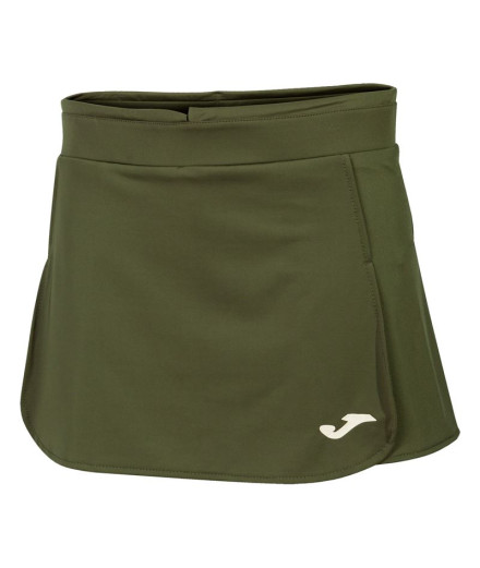 Jupe Pádel Tennis Joma Femme Fille de à Ouvrir II / Kaki