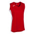 T-shirt Basket-ball Joma Femme Fille de Cancha III / Rouge-Blanc