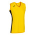 T-shirt Basket-ball Joma Femme Fille de Cancha III / Jaune-Noir