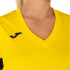 T-shirt Basket-ball Joma Femme Fille de Cancha III / Jaune-Noir