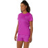 T-shirt Running Haut Femme by ASICS Core Ss Pink