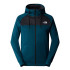 Sweat The North Face Polaire Reaxion F/Z Bleu Homme