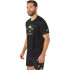 T-shirt Trail Haut Homme by ASICS Fujitrail Logo Ss Noir