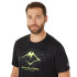 T-shirt Trail Haut Homme by ASICS Fujitrail Logo Ss Noir