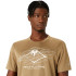 T-shirt Trail Haut Homme de ASICS Fujitrail Logo Ss Rouge
