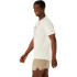 T-shirt Trail Haut Homme by ASICS Fujitrail Logo Ss Beige