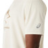 T-shirt Trail Haut Homme by ASICS Fujitrail Logo Ss Beige
