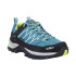 Chaussures Montagne CMP Trekking Femme de Rigel Low Wmn Shoes Wp Teal-Acid