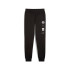 Pantalon Homme Puma Power Graphic Sweatpants Fleece Cl Black