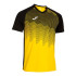 T-shirt Joma Homme Manches courtes Tiger VI Jaune Noir