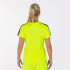 T-shirt Joma Femme Académie Jaune fluo-Noir