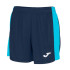 Joma FemmeFille Short Maxi / Marine-Turquoise Fluor