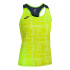 T-shirt Running Joma Femme Elite VIII Jaune Fluor Marine
