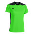 T-shirt Joma Femme Short Sleeve Championship VI Fluor Green Black