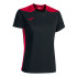 T-shirt Joma Femme Manches courtes Championnat VI Noir Rouge