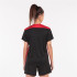T-shirt Joma Femme Manches courtes Championnat VI Noir Rouge