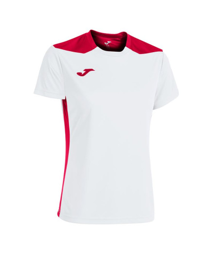 T-shirt Joma Femme Manches courtes Championnat VI Blanc...