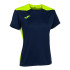 T-shirt Joma Femme Short Sleeve Championship VI Navy Fluor Yellow