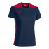 T-shirt Joma Femme Short Sleeve Championship VI Navy Red