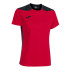 T-shirt Joma Femme Manches courtes Championnat VI Rouge Noir