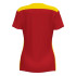 T-shirt Joma Femme Manches courtes Championnat VI Rouge Jaune