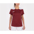 T-shirt Joma Femme Manches courtes Championnat VI Bordeaux Blanc