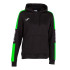 Sweat Joma Femme Championship IV Hooded Noir Vert Fluor