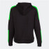 Sweat Joma Femme Championship IV Hooded Noir Vert Fluor