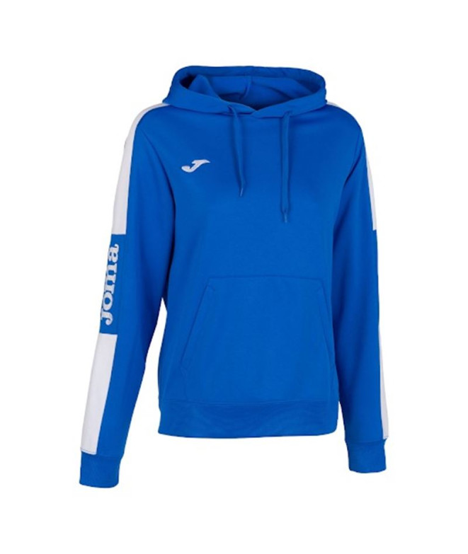 Sweat Joma Femme Championship IV Hooded Royal...