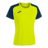 T-shirt Football Joma Femme from Academy IV Short Sleeve Fluorine Yellow Navy