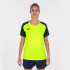 T-shirt Football Joma Femme from Academy IV Short Sleeve Fluorine Yellow Navy