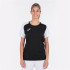 T-shirt Football Joma Femme from Academy IV Short Sleeve Black White