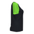 T-shirt Football Joma Femme by Academy IV Short Sleeve Noir Fluor Vert